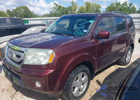 2010 Honda Pilot Ex-L из США, поврежденный, VIN 5FNYF3H5XAB017653